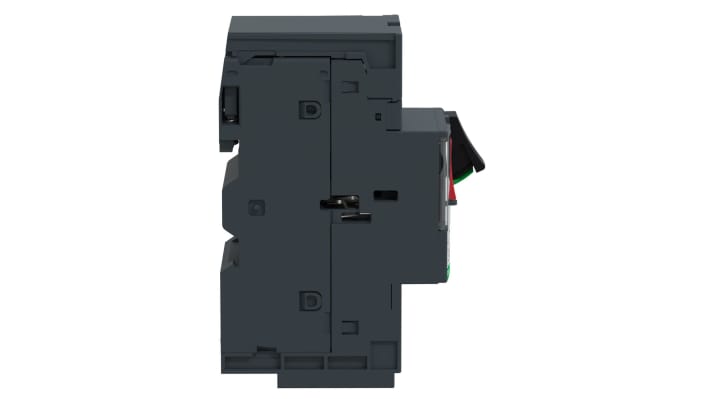 Interruttore automatico motore Schneider Electric GV2ME143, 6-10 A, 690 V, 3 poli, tecnologia termico-magnetica, dimensioni 101x45x78.5 mm.
