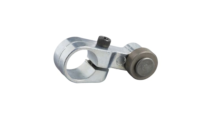 Telemecanique Sensors 9007B1, leva operativa per interruttori di fine corsa, diametro rullo 19 mm, progettata per ambienti industriali.