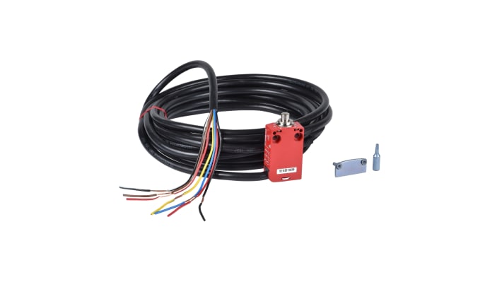 Interruttore di interblocco Telemecanique Sensors XCSM3902L5 IP67/IP68 240V 1,5A per automazione industriale. Robusto e affidabile, ideale per porte di sicurezza.