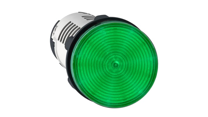 Schneider Electric - XB7EV03BP Spia LED 22mm per montaggio a pannello IP65 - Ideale per applicazioni industriali. Durata lampada 70.000 ore.