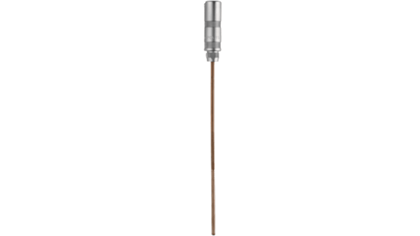 Sensore RTD PT100 Jumo 902550/31-378-1003-1-11-2500/000, montaggio semplice su superfici curve, lunghezza sonda 16mm, precisione classe B.