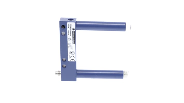 Sensore fotoelettrico a forcella Telemecanique Sensors XUVR0605PANM8, rilevamento a 50 mm, uscita PNP, connettore M8.
