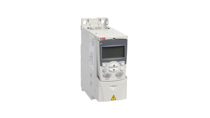 Inverter ABB ACS310-03E-04A5-4, 1,5 kW, 3 fasi, 400 V, IP20, dimensioni 239x70x161 mm, comunicazione ModBus.