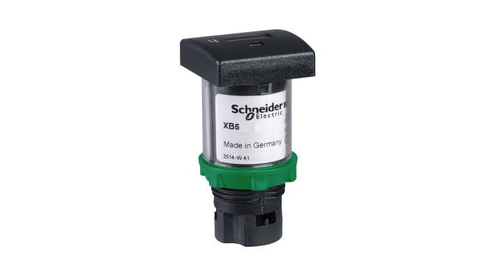 Contatore meccanico Schneider Electric XB5DSM, display analogico 5 cifre, montaggio a filo, IP66, temperatura -25/+70 °C.