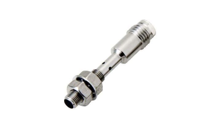 Omron E2E-S05S12-MC-B1, sensore di prossimità induttivo cilindrico PNP, M5, rilevamento 1,2 mm, IP67, alimentazione 10-30 V c.c.