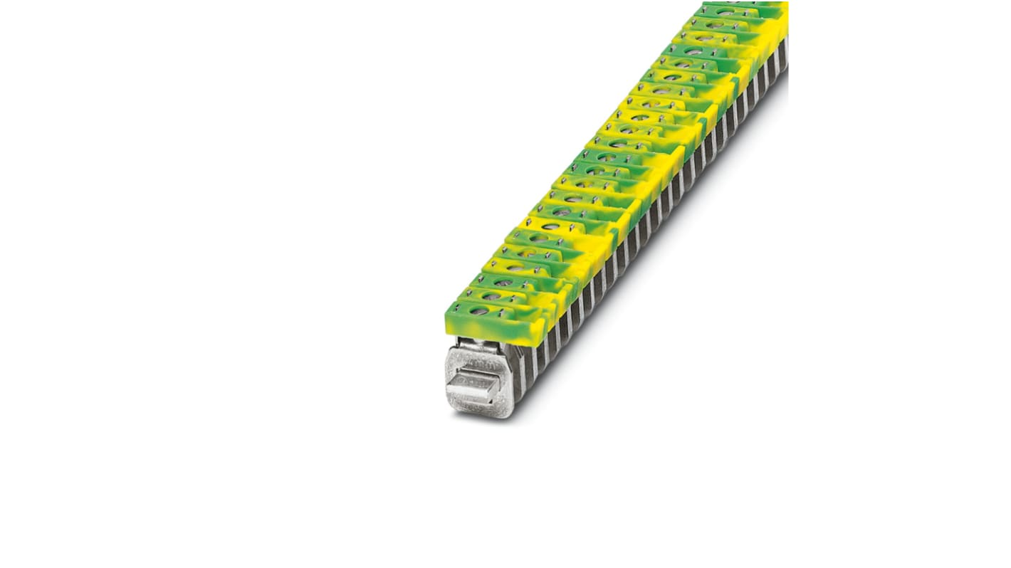Morsettiera senza fusibili Phoenix Contact 421029 per cavi 0,5-6 mm². Montaggio su guida DIN, 41A, 300V. Sicurezza e durata garantite!