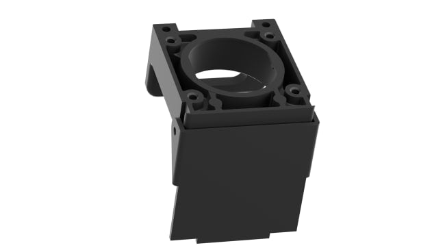 Sportellino di protezione bloccabile Schneider Electric ZB4BZ62 per pulsanti, compatibile con serie XB4 e XB5, diametro 22 mm.