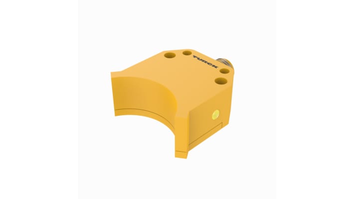 Sensore di prossimità PNP Turck Ni4-DS20-2AP6X2-H1141, induttivo, IP67, 4 mm di rilevamento, dimensioni 52x20x45 mm.