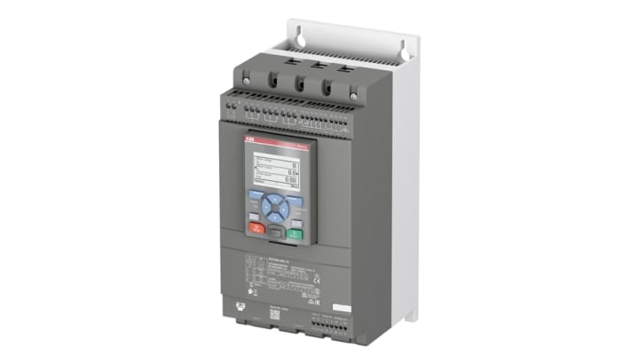 ABB 1SFA898103R7000, avviatore soft-start 3 fasi, potenza 18,5 kW, corrente 30 A, dimensioni 150x194x314 mm, grado di protezione IP20.