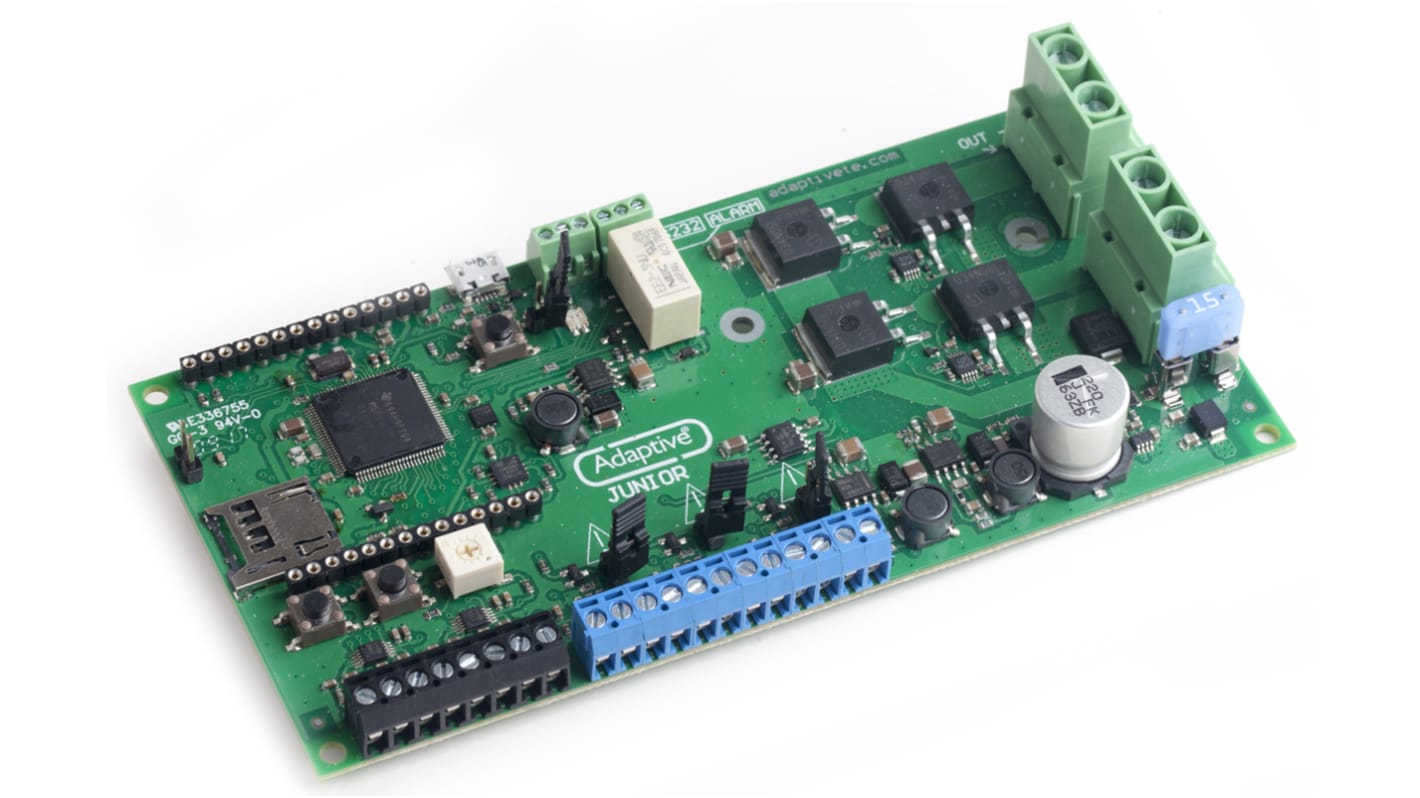 Termoregolatore PID Adaptive ADJ-48-450-UR con 4 ingressi termocoppia tipo K e uscite per ventole programmabili.